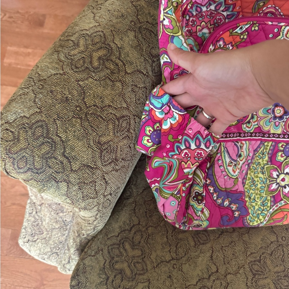 Vera Bradley Pink Swirls Backpack - Picture 3 of 7